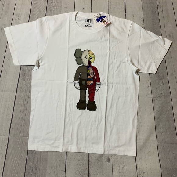 Kaws x Uniqlo Flayed Tee - Picture 1 of 1